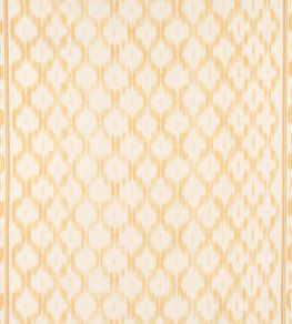 Santa Monica Ikat Fabric by Schumacher Yellow