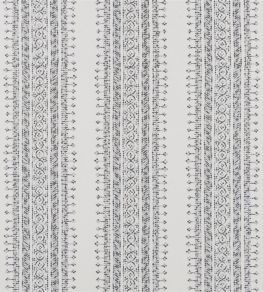Sashiko Fabric by William Yeoward Slate Sashiko Fabric by William Yeoward Slate