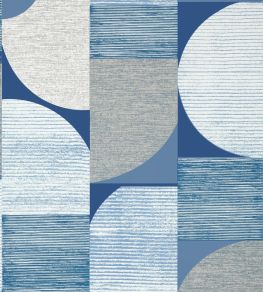 Saturn Wallpaper by Thibaut Blue Saturn Wallpaper by Thibaut Blue