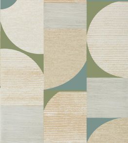 Saturn Wallpaper by Thibaut Metallic Gold and Moss Saturn Wallpaper by Thibaut Metallic Gold and Moss