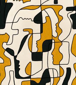 Saudade Wallpaper by MINDTHEGAP Yellow Saudade Wallpaper by MINDTHEGAP Yellow