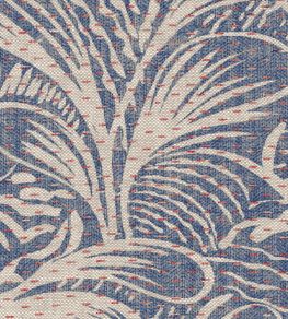 Savernake Wallpaper by Fermoie Indigo Savernake Wallpaper by Fermoie Indigo