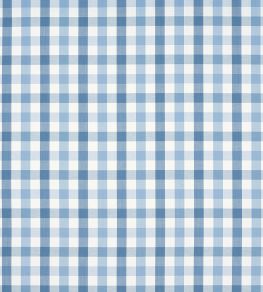 Saybrook Check Fabric by Anna French Light Blue Saybrook Check Fabric by Anna French Light Blue