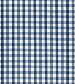 Saybrook Check Fabric by Anna French Navy Saybrook Check Fabric by Anna French Navy