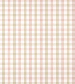 Saybrook Check Wallpaper by Anna French Pink/Beige