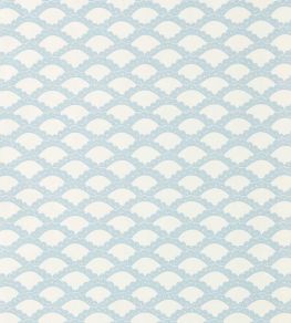 Scallop Frill Wallpaper by Scion Cornflower Scallop Frill Wallpaper by Scion Cornflower