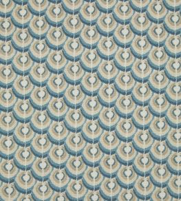 Scallop Spot Fabric by Liberty Lapis Scallop Spot Fabric by Liberty Lapis