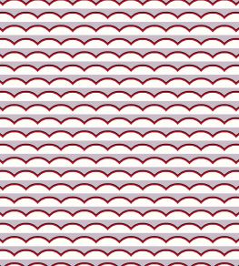 Scallops Wallpaper by Ottoline Lilac Scallops Wallpaper by Ottoline Lilac