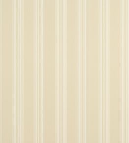 Scarlet Stripe Wallpaper by Thibaut Buttercream