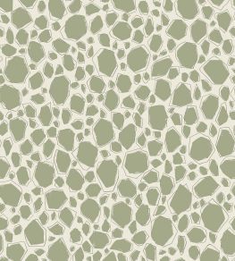 Scattered Ink Wallpaper by Cole & Son Olive Scattered Ink Wallpaper by Cole & Son Olive