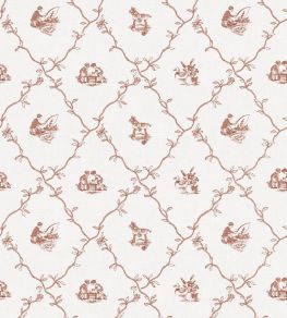 Scenes Wallpaper by Coordonne Cherry Scenes Wallpaper by Coordonne Cherry