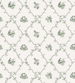 Scenes Wallpaper by Coordonne Emerald Scenes Wallpaper by Coordonne Emerald