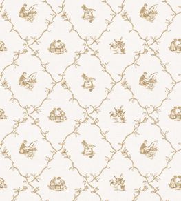Scenes Wallpaper by Coordonne Mustard Scenes Wallpaper by Coordonne Mustard