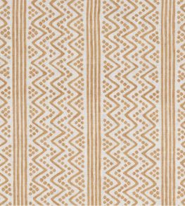 Scherezade Printed Linen Fabric by Volga Linen Gold/Oyster Scherezade Printed Linen Fabric by Volga Linen Gold/Oyster