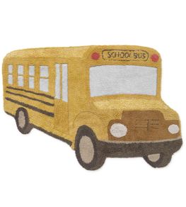 School bus Rug by Lorena Canals Honey