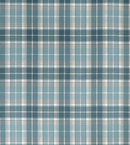 Scot's Plaid Fabric by Thibaut Spa Blue