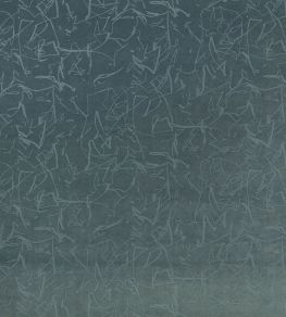 Scribble Recycled Fabric by Kirkby Design Denim Scribble Recycled Fabric by Kirkby Design Denim
