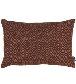 Scroll Cushion 40 x 60cm by Kirkby Design Dark Chocolate Scroll Cushion 40 x 60cm by Kirkby Design Dark Chocolate