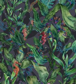 Seahorse Mangrove Wallpaper by Brand McKenzie Noir Seahorse Mangrove Wallpaper by Brand McKenzie Noir