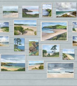 Seascape Mural by Osborne & Little 2 Seascape Mural by Osborne & Little 2