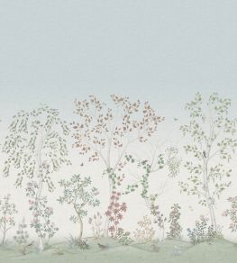 Seasonal Woods Mural by Cole & Son Clear Skies Seasonal Woods Mural by Cole & Son Clear Skies