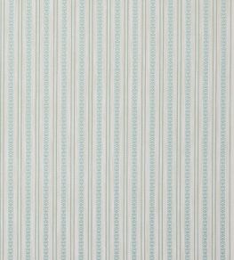 Seaton Stripe Fabric by Colefax and Fowler Old Blue