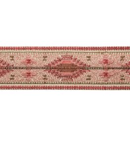 Sedona Embroidered Border Trimming by Samuel & Sons Cactus Bloom Sedona Embroidered Border Trimming by Samuel & Sons Cactus Bloom