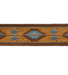 Sedona Embroidered Border Trimming by Samuel & Sons Grand Canyon