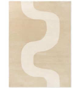 Seireeni Rug by Marimekko Warm Beige Seireeni Rug by Marimekko Warm Beige