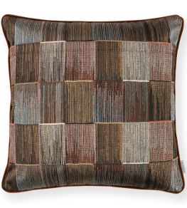 Sekani Cushion 55 x 55cm by Romo Chocolate