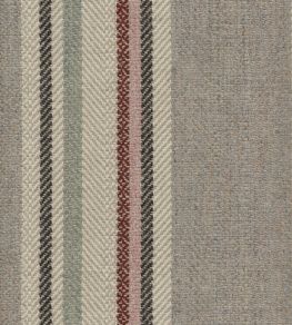 Selsley Stripe Fabric by Lewis & Wood Heather Selsley Stripe Fabric by Lewis & Wood Heather