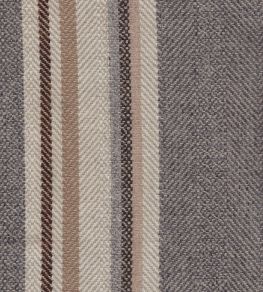 Selsley Stripe Fabric by Lewis & Wood Slate Selsley Stripe Fabric by Lewis & Wood Slate