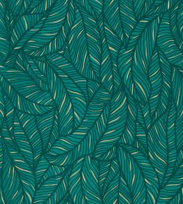 Selva Wallpaper by Clarke & Clarke Emerald