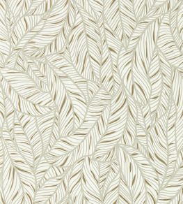 Selva Wallpaper by Clarke & Clarke Linen/Champagne