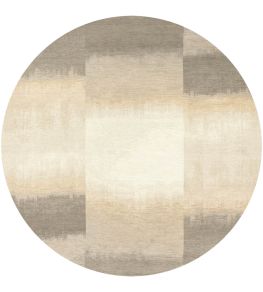 Sendai Round Rug by Louis De Poortere Cottage Grey