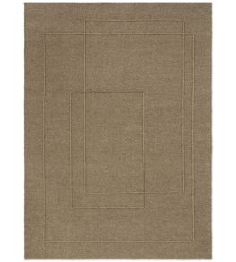 Senso Planes Rug by Brink & Campman Fur Brown Senso Planes Rug by Brink & Campman Fur Brown