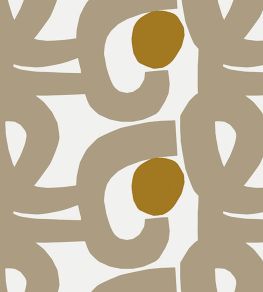 Seppel Wallpaper by Marimekko Grey Seppel Wallpaper by Marimekko Grey