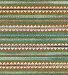 Serapes Fabric by Casamance Ocre Vert