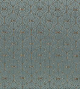 Serlio Fabric by Casamance Bleu Nordique Serlio Fabric by Casamance Bleu Nordique