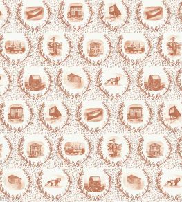 Set The Scene Wallpaper by Christopher Farr Cloth Rust Set The Scene Wallpaper by Christopher Farr Cloth Rust