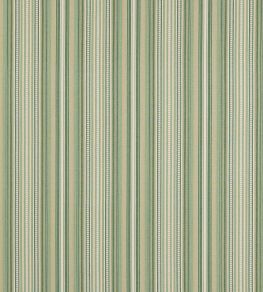 Seville Stripe Fabric by Jane Churchill Green Seville Stripe Fabric by Jane Churchill Green