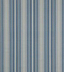 Seville Stripe Fabric by Jane Churchill Indigo Seville Stripe Fabric by Jane Churchill Indigo