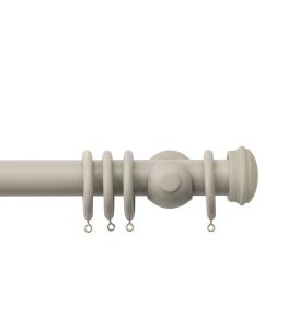Seychelles 40mm Wooden Pole Truffle, End Cap finial Truffle
