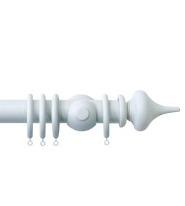 Seychelles 40mm Wooden Pole Mist, Minaret finial Mist