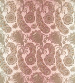 Sezincote Damask Fabric by Zoffany Tuscan Pink