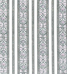 Shawl Stripe Fabric by Titley and Marr Sage & Amethyst Shawl Stripe Fabric by Titley and Marr Sage & Amethyst