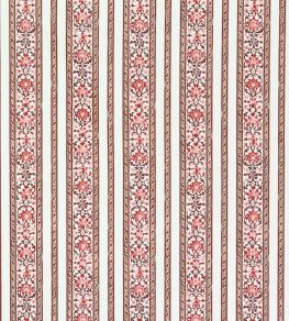 Shawl Stripe Fabric by Titley and Marr Scarlet & Coral Shawl Stripe Fabric by Titley and Marr Scarlet & Coral