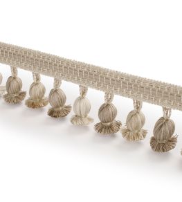 Shellberry Onion Tassel Fringe Trimming by James Hare Mineral Shellberry Onion Tassel Fringe Trimming by James Hare Mineral