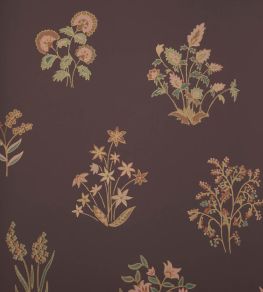 Shepherdly Bouquet Wallpaper by Liberty Brinjal Shepherdly Bouquet Wallpaper by Liberty Brinjal