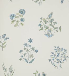 Shepherdly Bouquet Wallpaper by Liberty Lapis Shepherdly Bouquet Wallpaper by Liberty Lapis